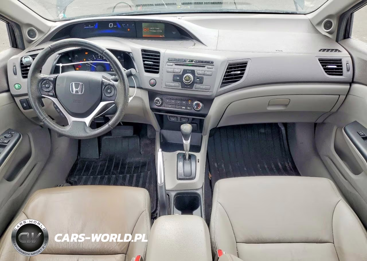 2012 Honda Civic Exl VIN:2HGFB2F92CH595117 - 8