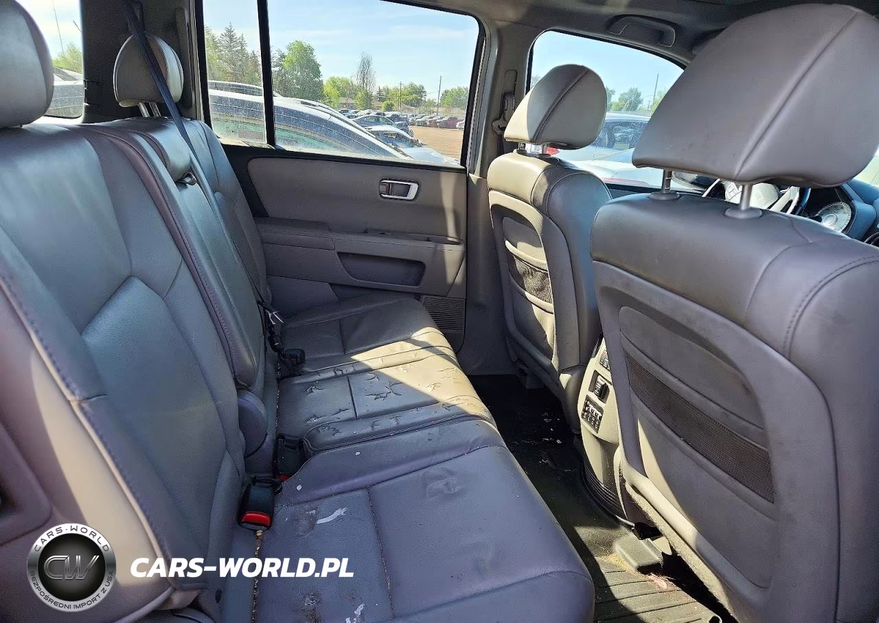 2009 Honda Pilot Exl VIN:5FNYF48629B030813 - 10