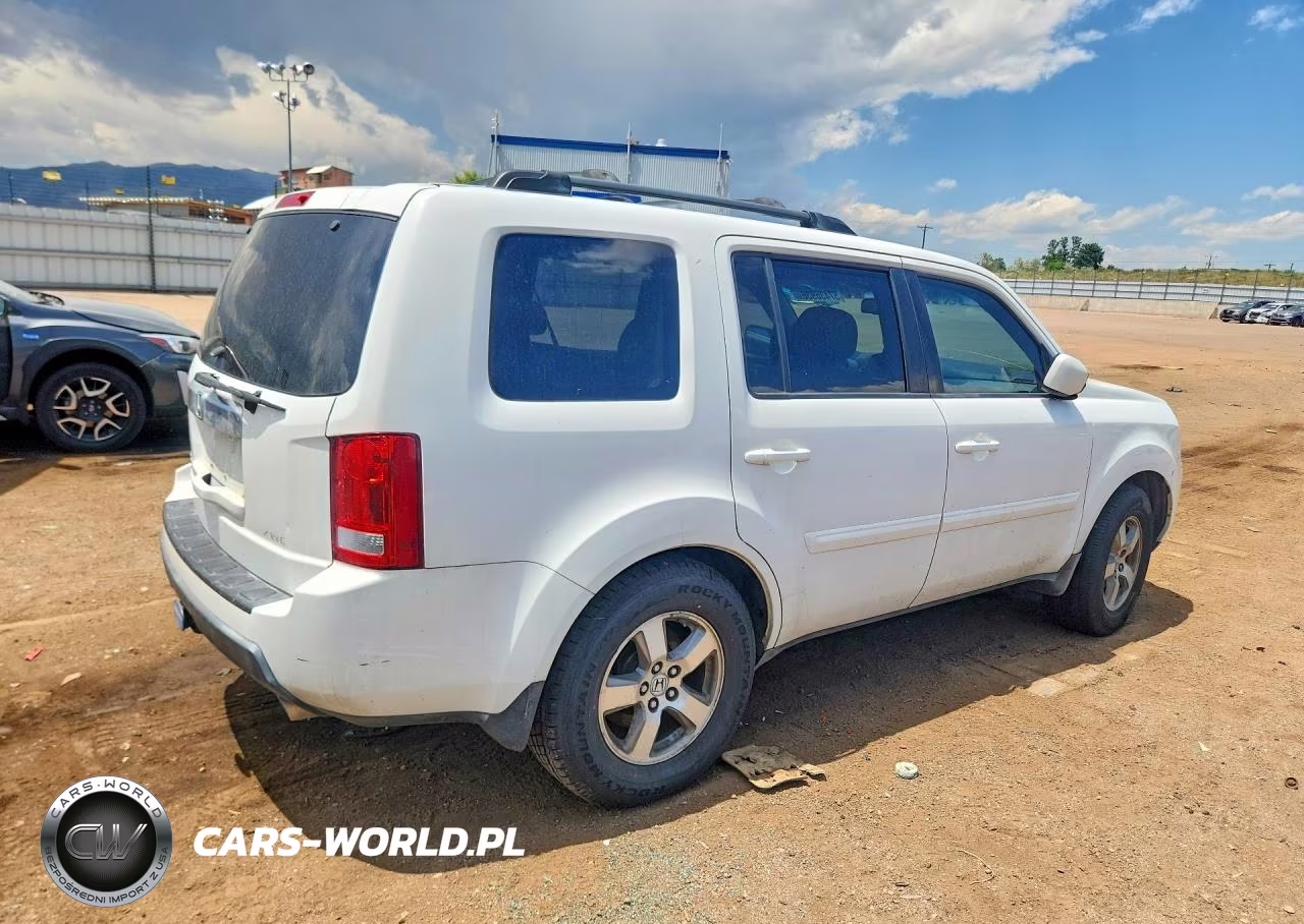 2009 Honda Pilot Exl VIN:5FNYF48629B030813 - 3