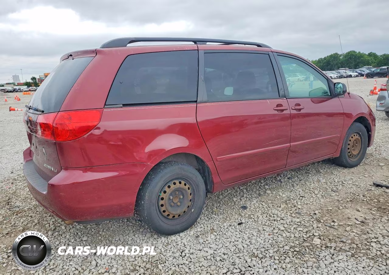 2009 Toyota Sienna Le 7-Passenger VIN:5TDZK23C09S288759 - 3