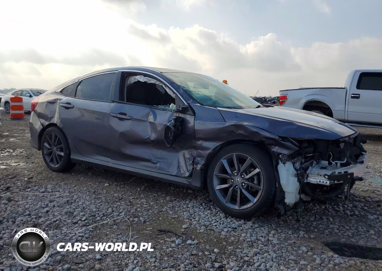 2020 Honda Civic Exl VIN:19XFC1F74LE010019 - 4