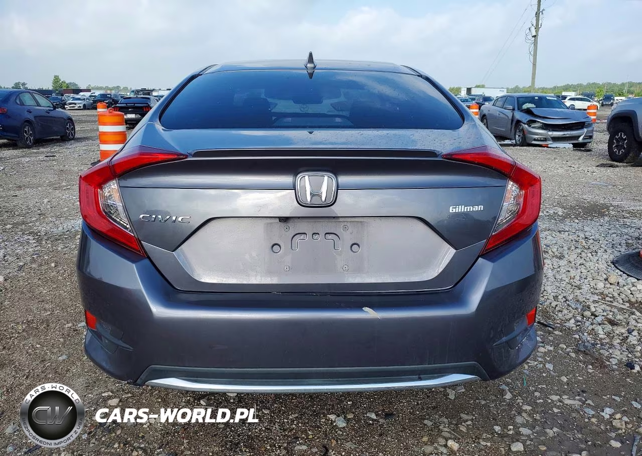 2020 Honda Civic Exl VIN:19XFC1F74LE010019 - 6