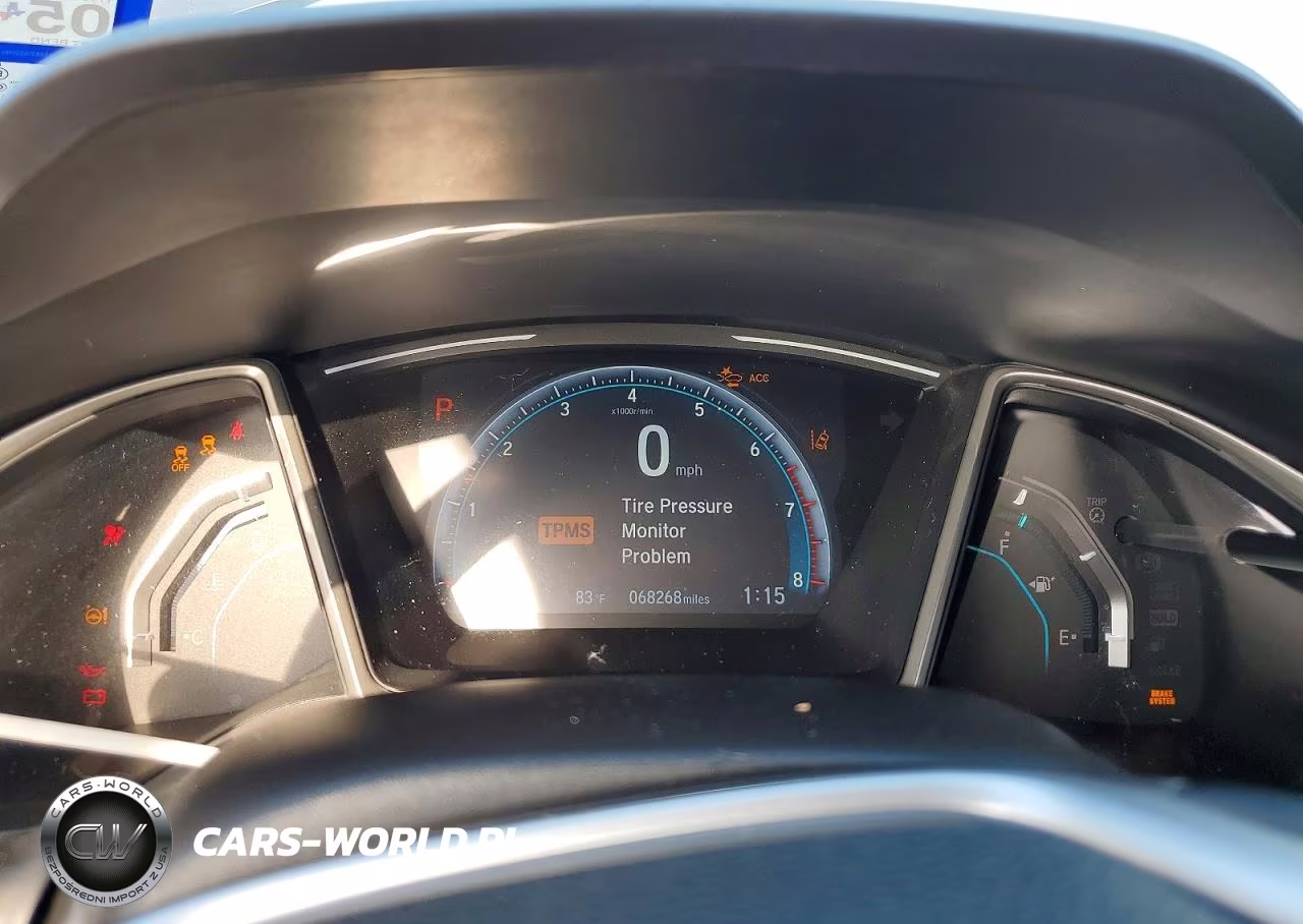 2020 Honda Civic Exl VIN:19XFC1F74LE010019 - 9