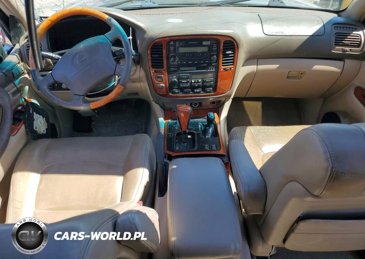 2000 Lexus Lx 470 VIN:JT6HT00W3Y0106704 - 8