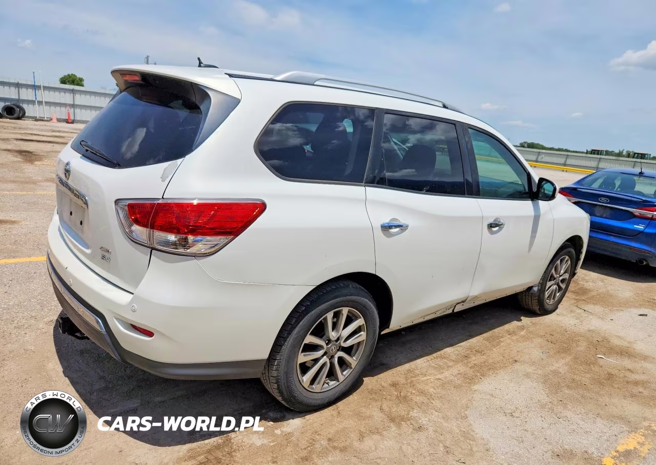 2014 Nissan Pathfinder Sv VIN:5N1AR2MM3EC628316 - 3