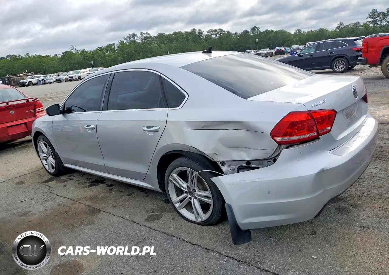 2014 Volkswagen Passat Se VIN:1VWBS7A3XEC041386 - 2