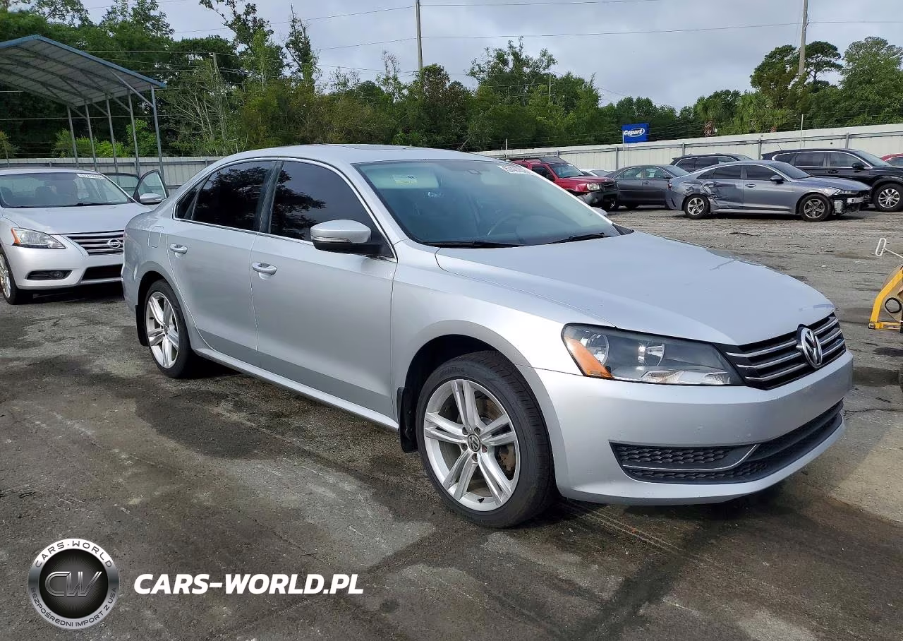 2014 Volkswagen Passat Se VIN:1VWBS7A3XEC041386 - 4