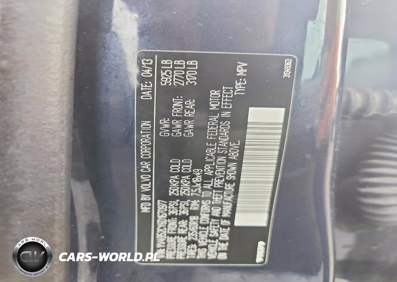 2013 Volvo Xc90 3.2 VIN:YV4952CY6D1670977 - 13