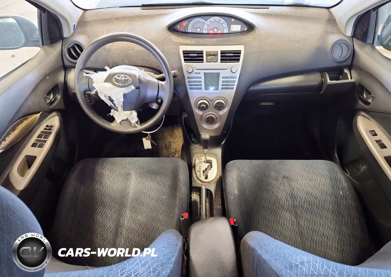 2008 Toyota Yaris Base VIN:JTDBT903X81276089 - 8
