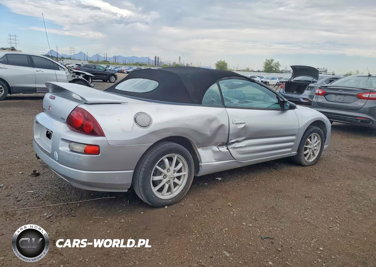 2001 Mitsubishi Eclipse Spyder Gs VIN:4A3AE45G21E142497 - 3