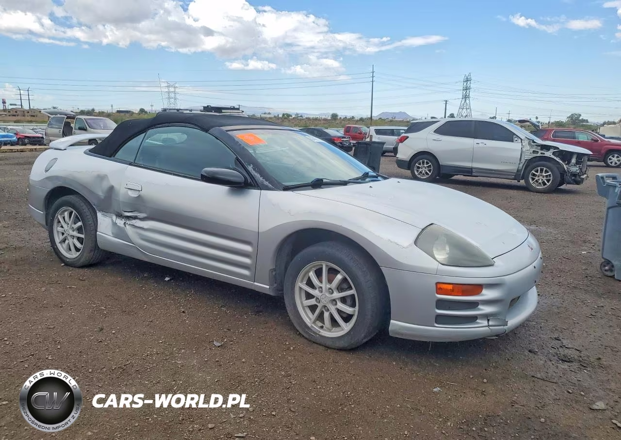 2001 Mitsubishi Eclipse Spyder Gs VIN:4A3AE45G21E142497 - 4