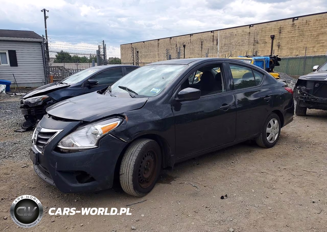 2017 Nissan Versa 1.6 S Plus VIN:3N1CN7AP0HL870125 - 1