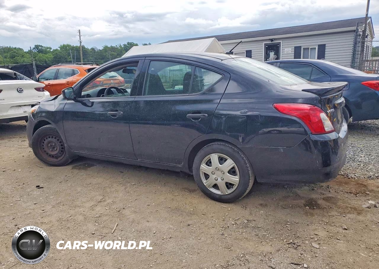 2017 Nissan Versa 1.6 S Plus VIN:3N1CN7AP0HL870125 - 2