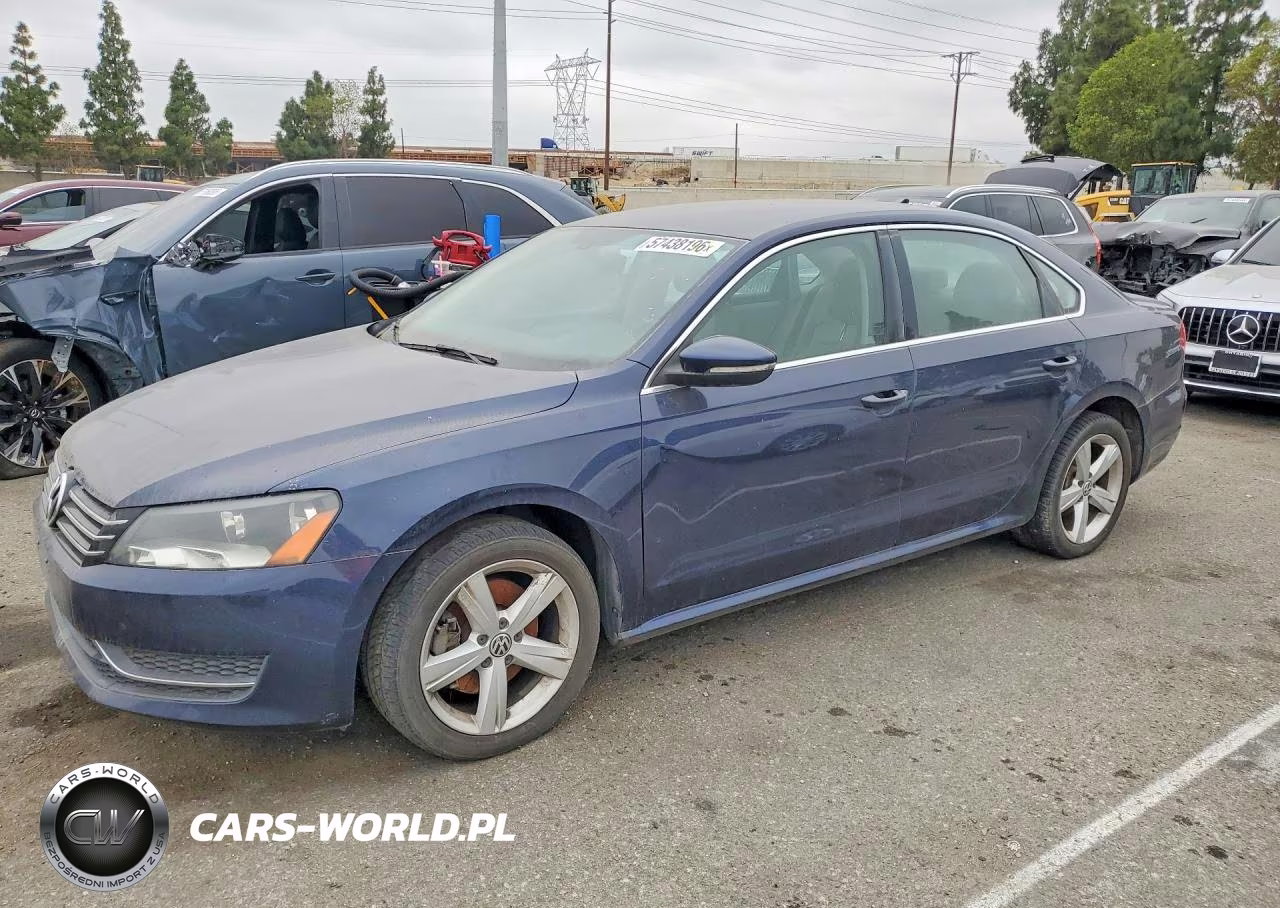 2012 Volkswagen Passat Se – zdjęcie 1 z 12