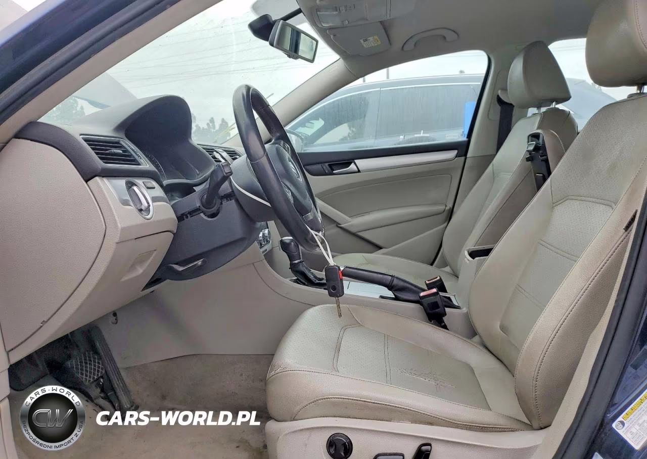 2012 Volkswagen Passat Se VIN:1VWBP7A35CC098500 - 7