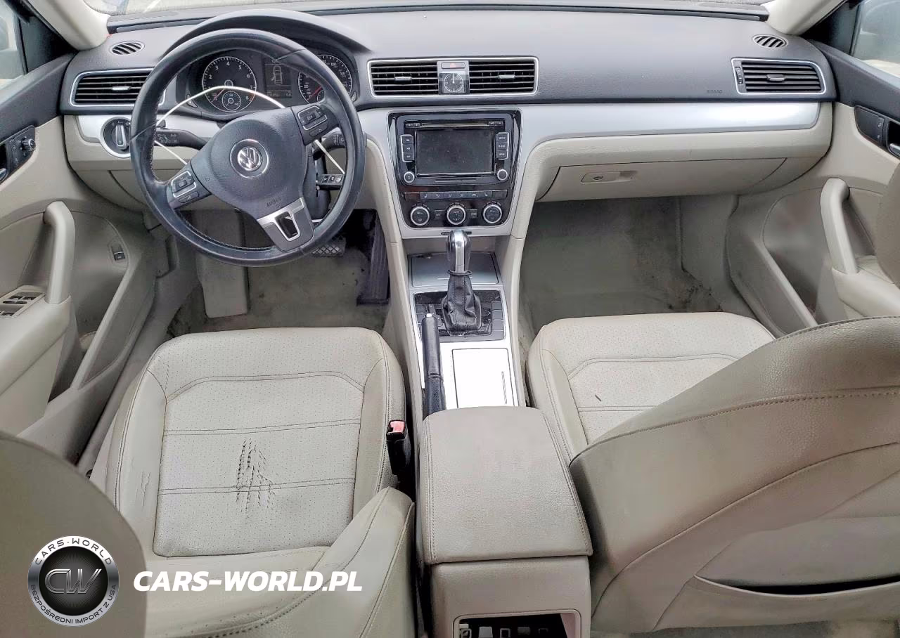 2012 Volkswagen Passat Se VIN:1VWBP7A35CC098500 - 8
