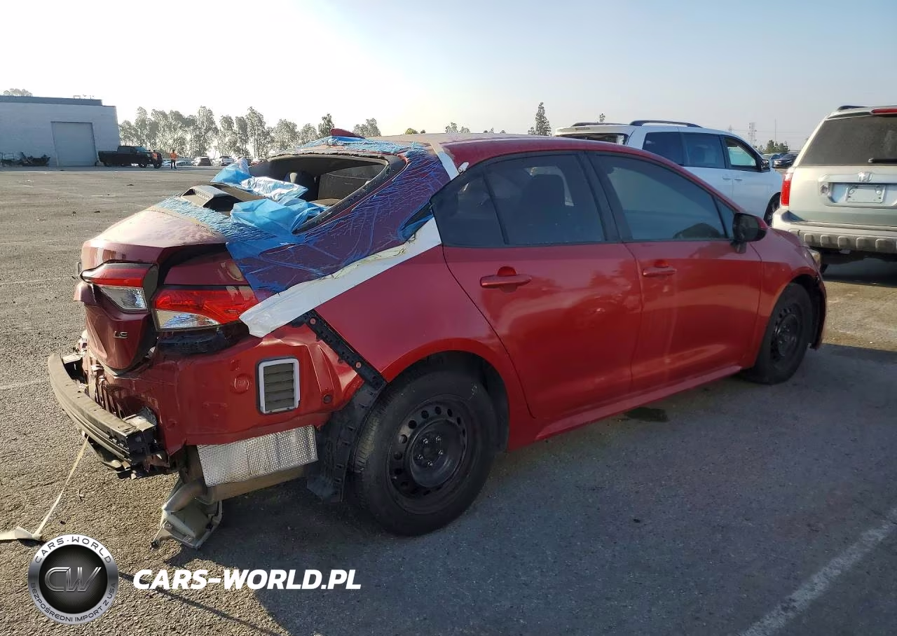 2020 Toyota Corolla Le VIN:JTDEPRAE8LJ040793 - 3