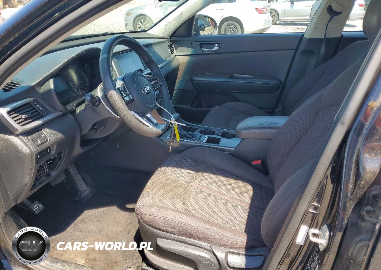 2019 Kia Optima Lx VIN:5XXGT4L34KG299965 - 7
