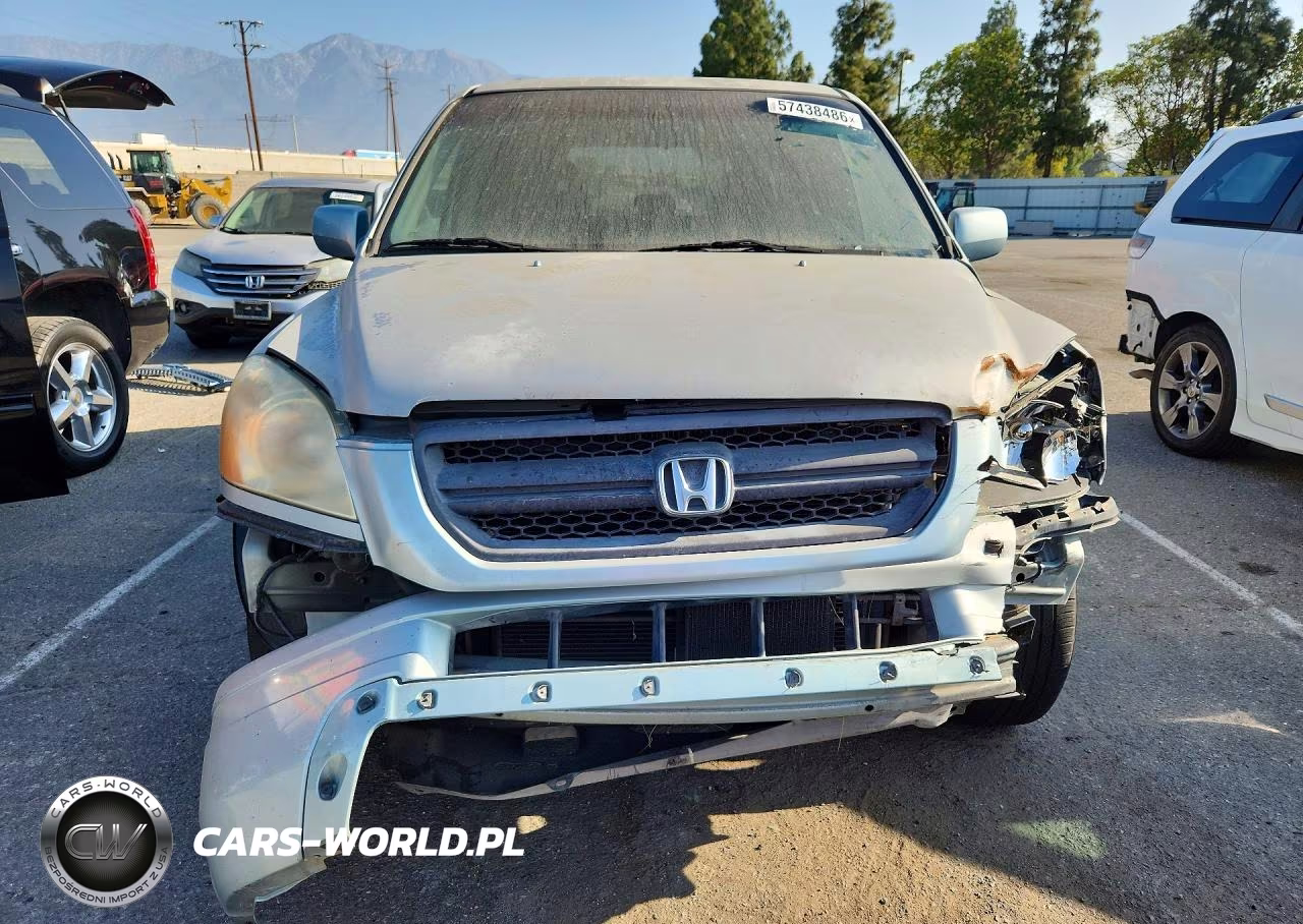 2003 Honda Pilot Exl VIN:2HKYF18513H596962 - 5