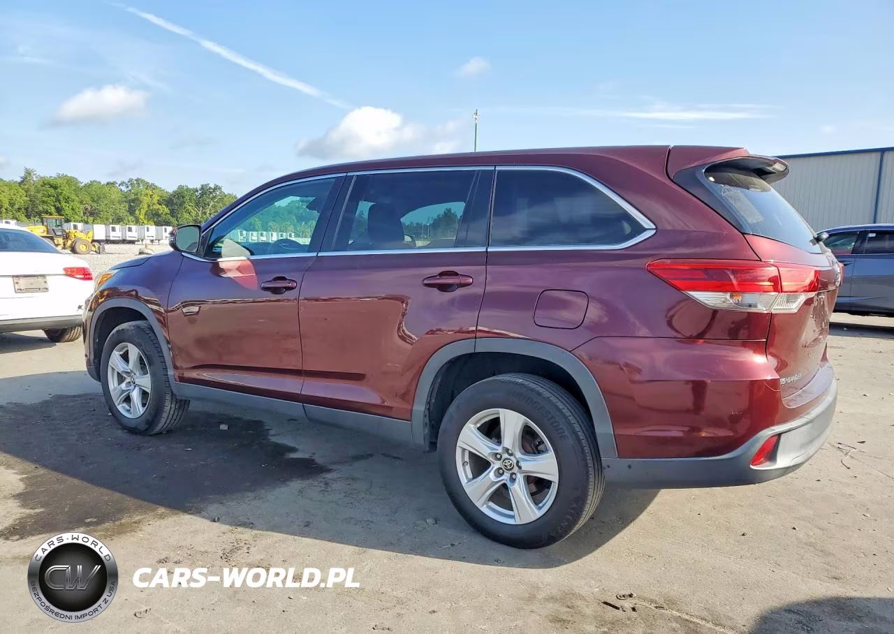 2019 Toyota Highlander Le VIN:5TDZZRFH9KS296411 - 2
