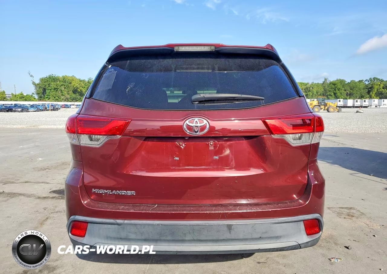 2019 Toyota Highlander Le VIN:5TDZZRFH9KS296411 - 6