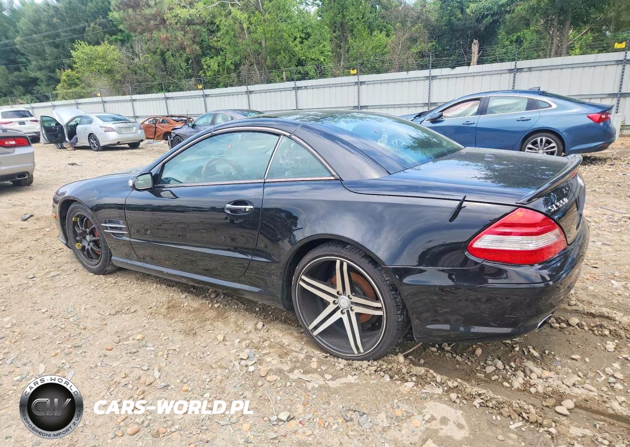 2007 Mercedes-Benz Sl 550 VIN:WDBSK71F77F120415 - 2