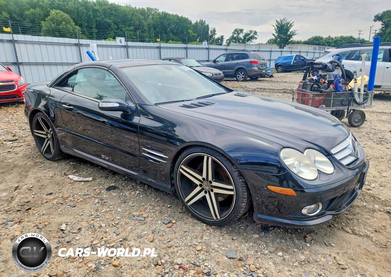 2007 Mercedes-Benz Sl 550 VIN:WDBSK71F77F120415 - 4