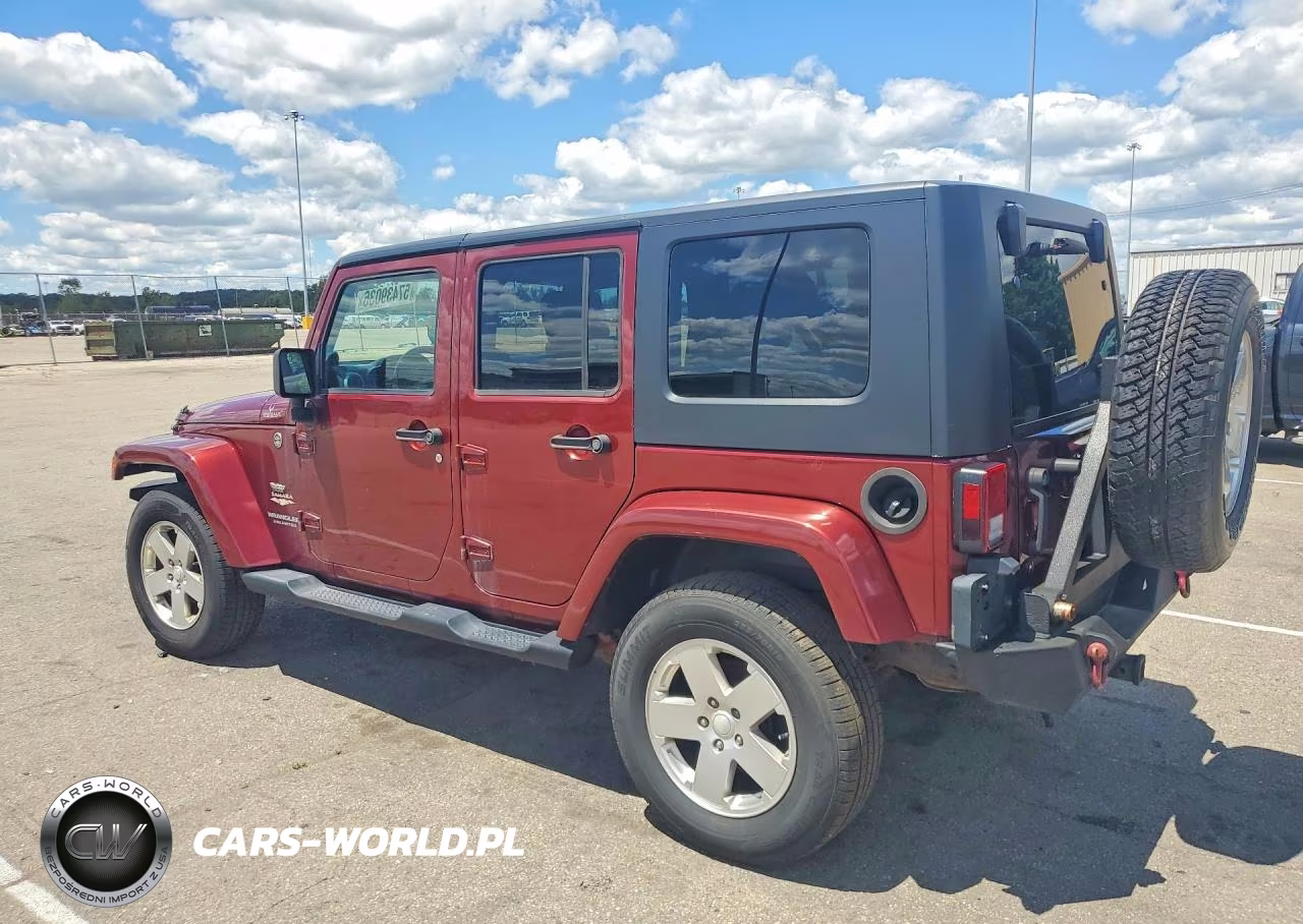 2008 Jeep Wrangler Unlimited Sahara VIN:1J4GA59178L651005 - 2