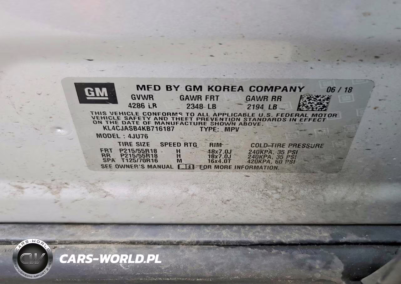 2019 Buick Encore Preferred VIN:KL4CJASB4KB716187 - 13