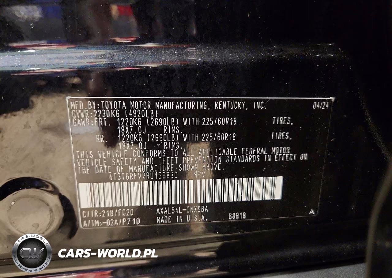 2024 Toyota Rav4 Se VIN:4T3T6RFV2RU156830 - 13