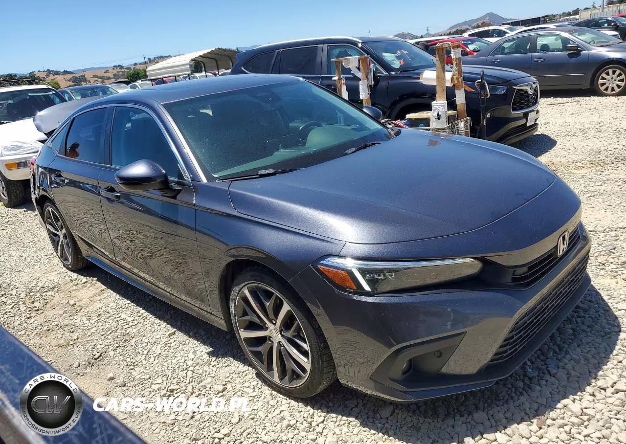 2022 Honda Civic Touring VIN:2HGFE1F90NH304067 - 4