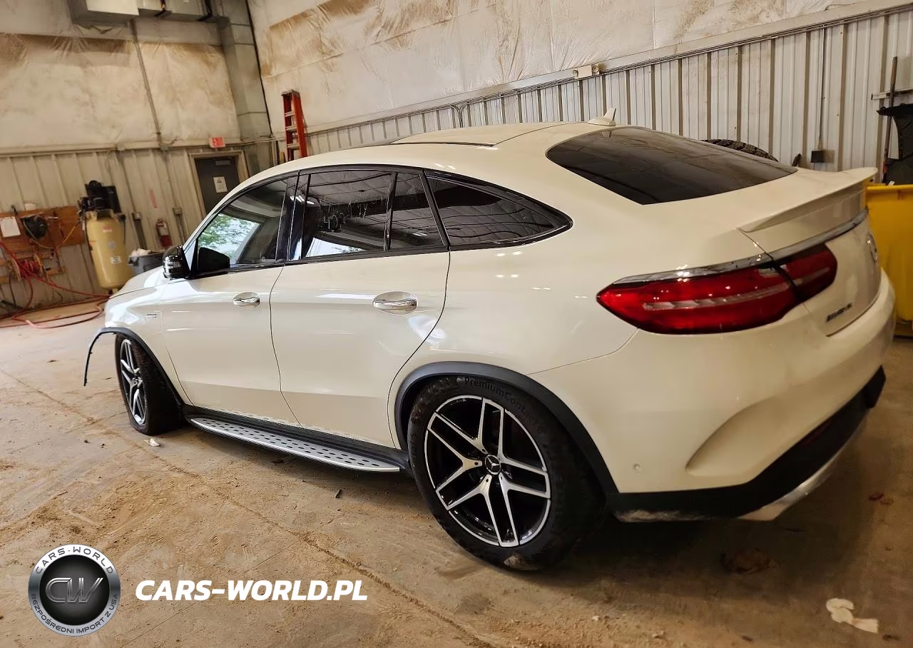 2017 Mercedes-Benz Gle Coupe 43 Amg VIN:4JGED6EB1HA076108 - 2
