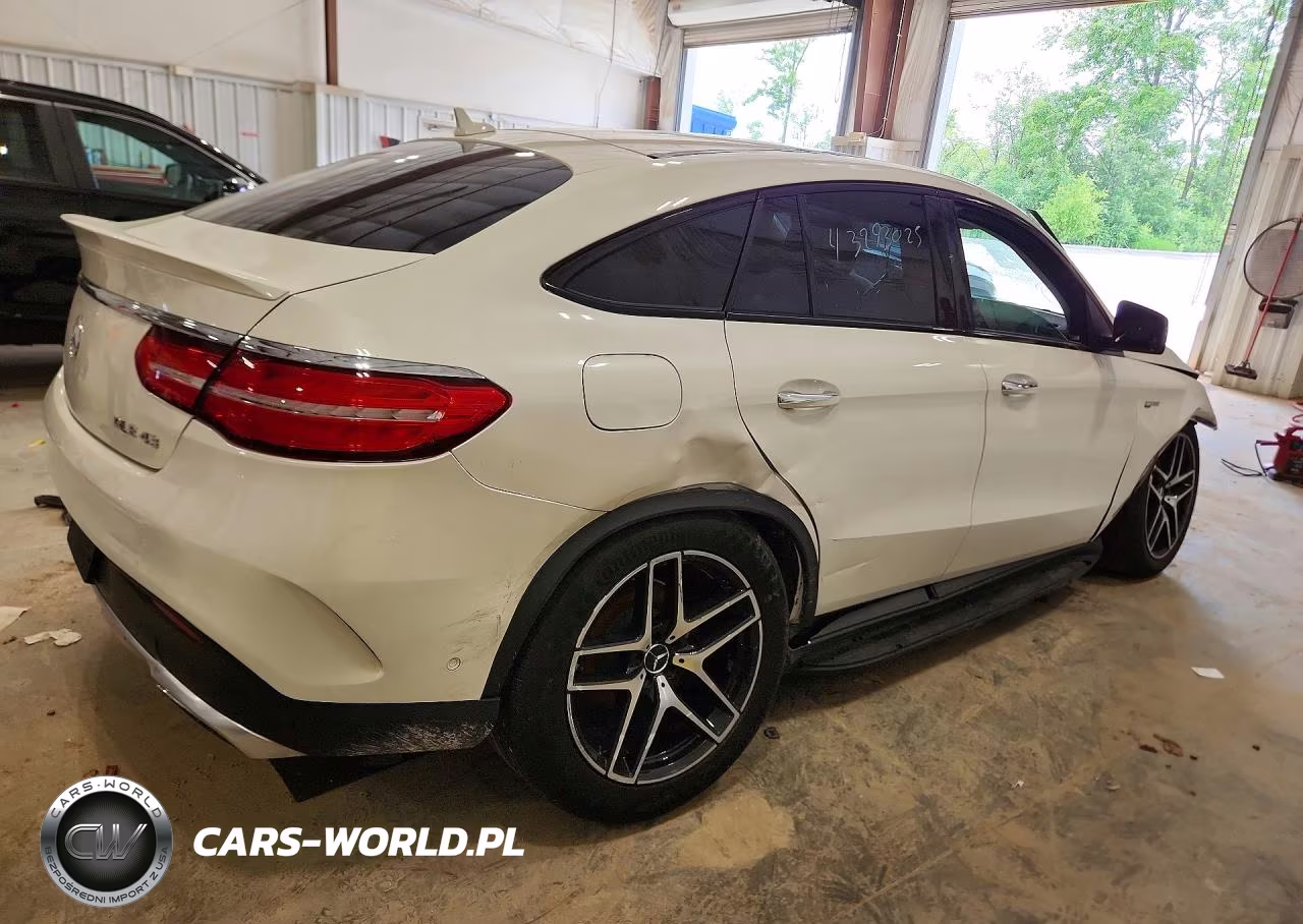 2017 Mercedes-Benz Gle Coupe 43 Amg VIN:4JGED6EB1HA076108 - 3