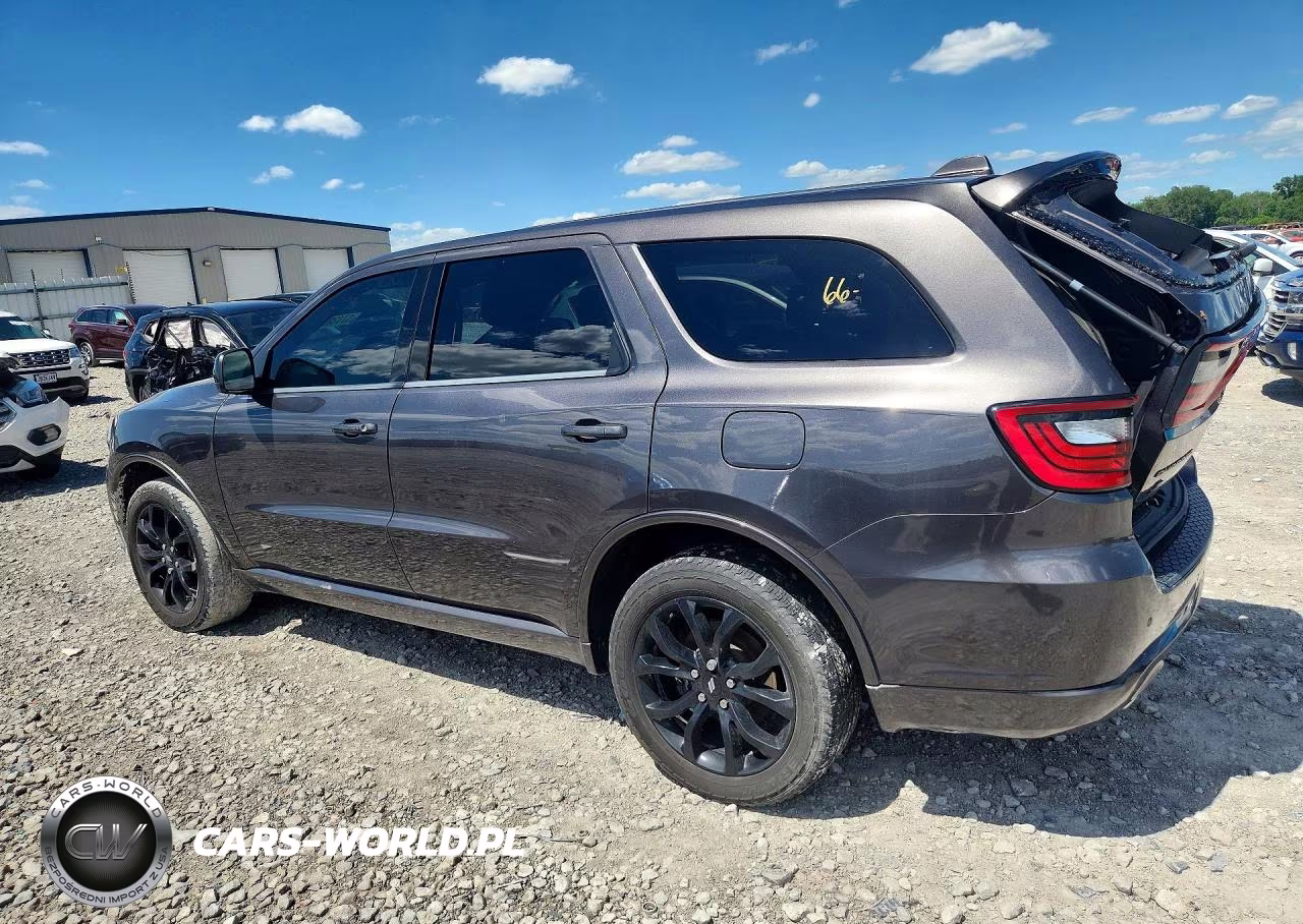 2019 Dodge Durango Gt VIN:1C4RDJDG2KC606703 - 2