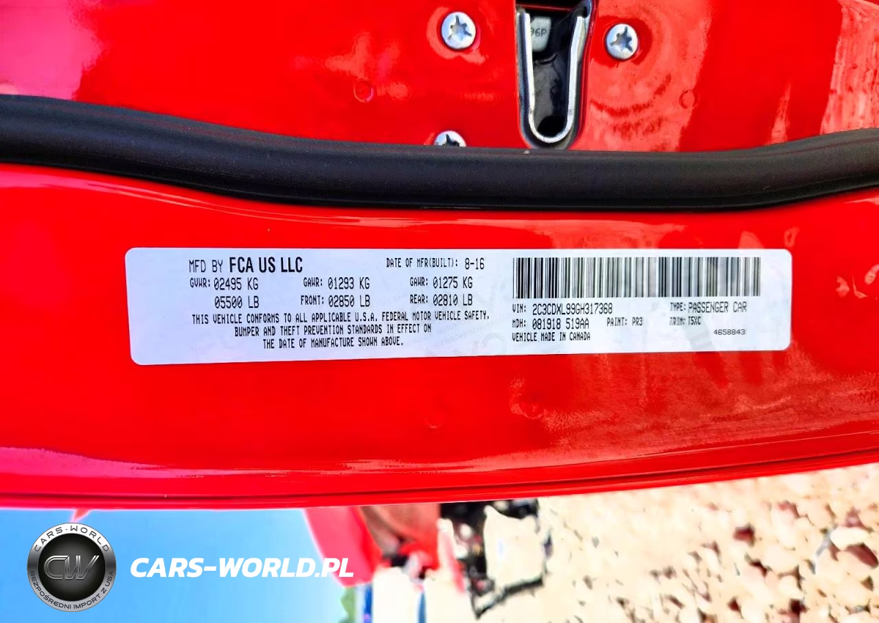 2016 Dodge Charger Srt Hellcat VIN:2C3CDXL99GH317368 - 13