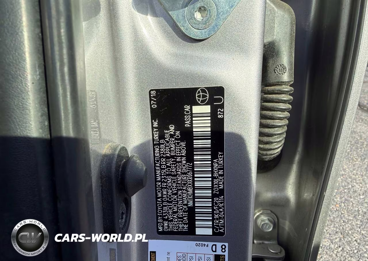 2019 Toyota C-Hr Le VIN:NMTKHMBXXKR067772 - 10