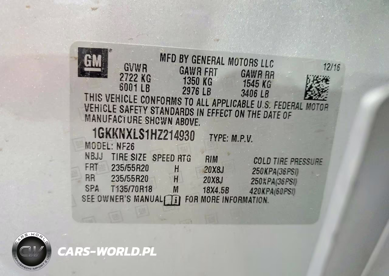 2017 GMC Acadia Denali VIN:1GKKNXLS1HZ214930 - 13