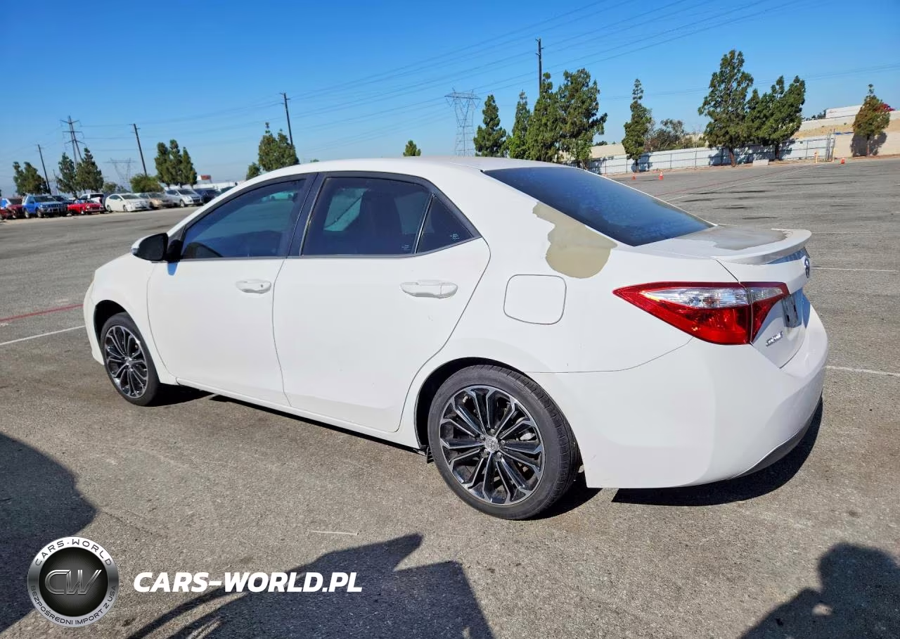 2014 Toyota Corolla S Plus VIN:5YFBURHEXEP168727 - 2