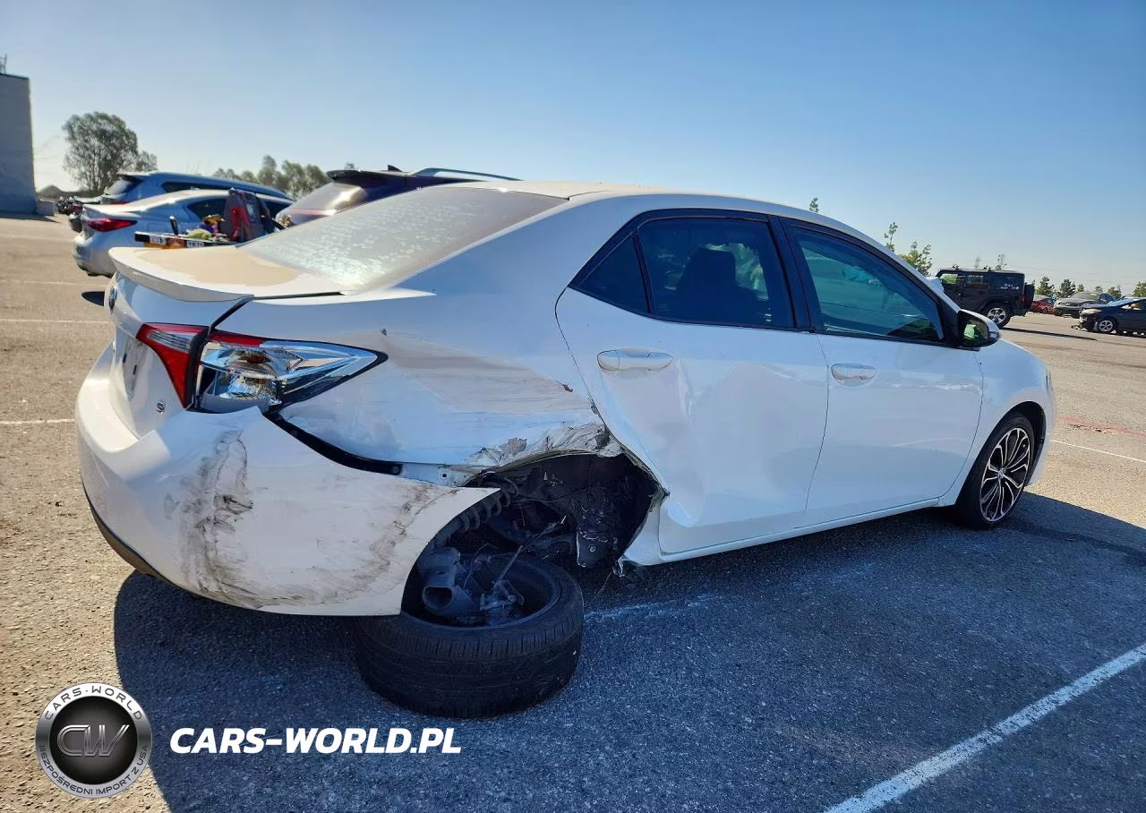2014 Toyota Corolla S Plus VIN:5YFBURHEXEP168727 - 3