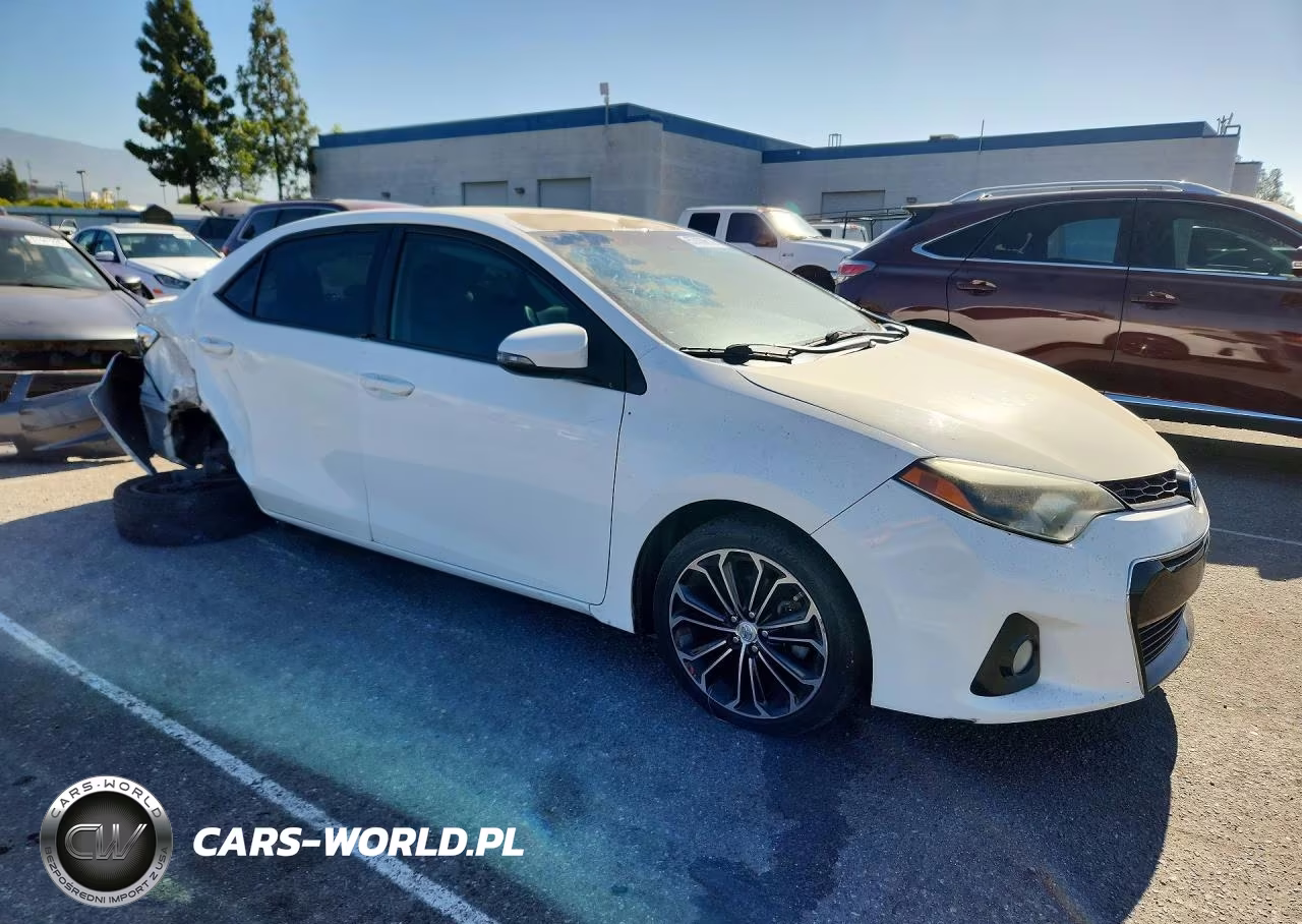 2014 Toyota Corolla S Plus VIN:5YFBURHEXEP168727 - 4
