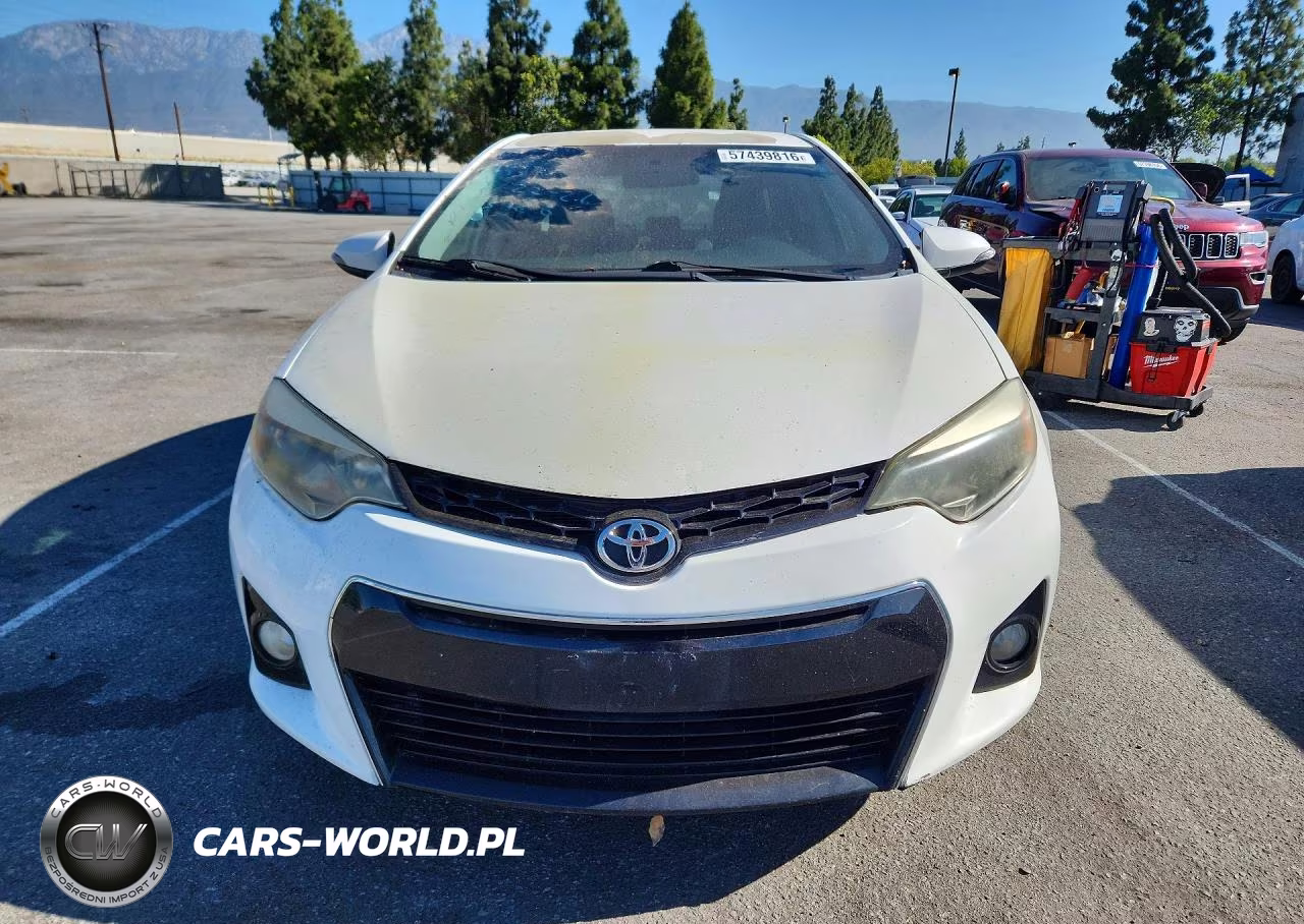 2014 Toyota Corolla S Plus VIN:5YFBURHEXEP168727 - 5