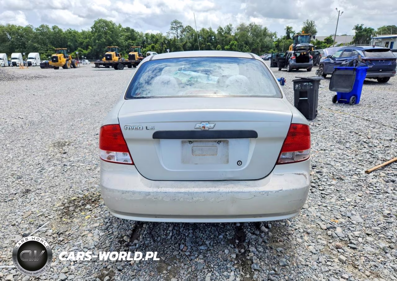 2005 Chevrolet Aveo Base VIN:KL1TD52615B346951 - 6