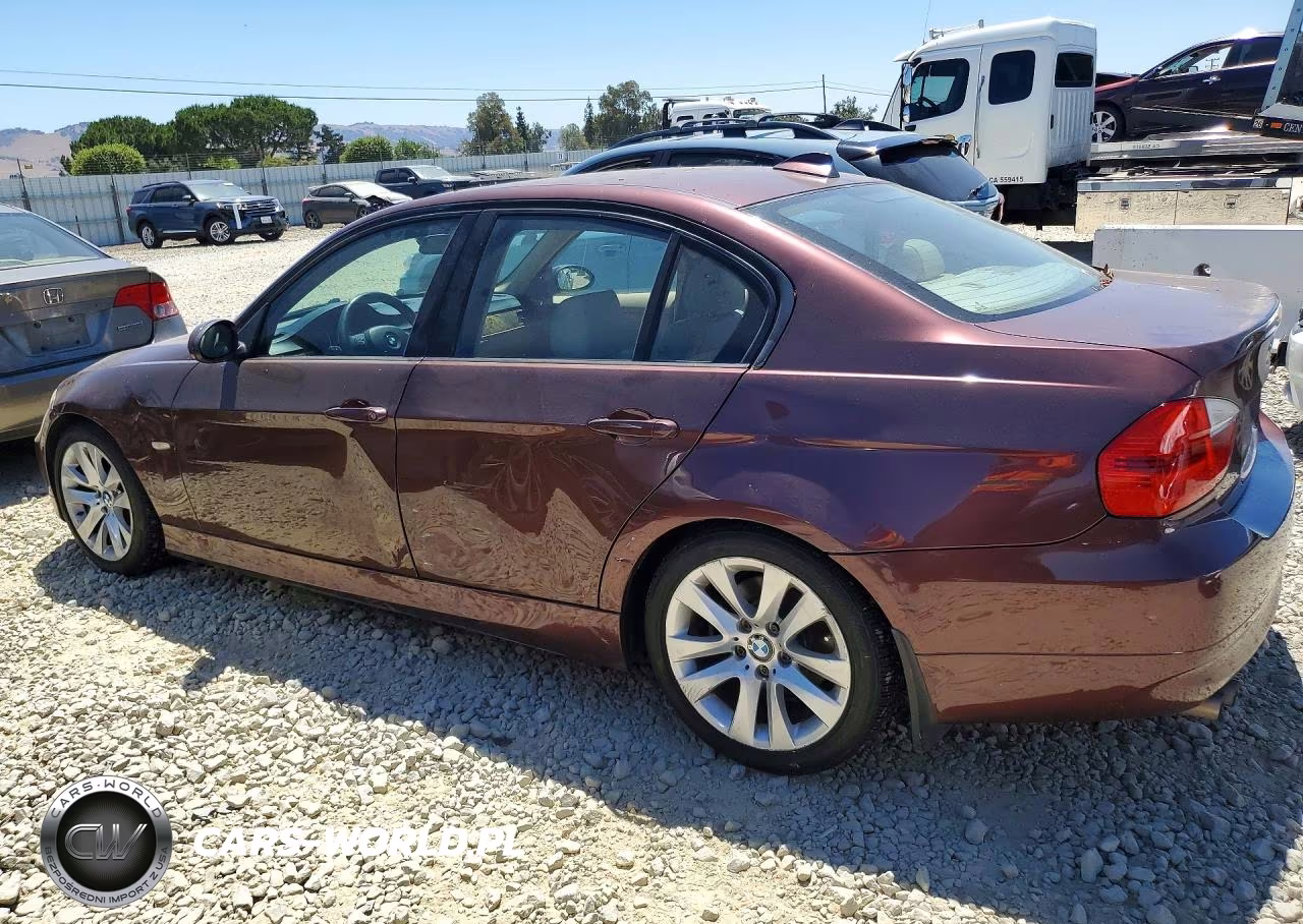 2006 BMW 325 I VIN:WBAVB135X6KX51792 - 2