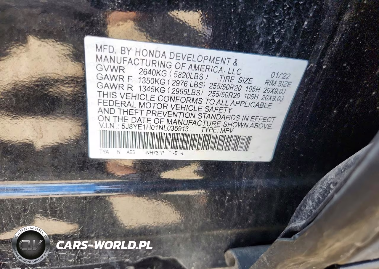 2022 Acura Mdx A-Spec VIN:5J8YE1H01NL035913 - 13