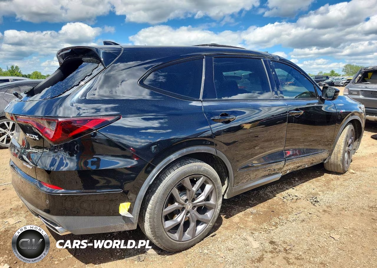 2022 Acura Mdx A-Spec VIN:5J8YE1H01NL035913 - 3
