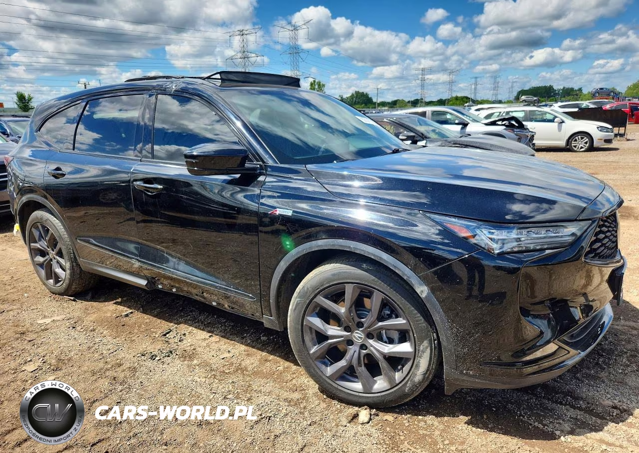 2022 Acura Mdx A-Spec VIN:5J8YE1H01NL035913 - 4