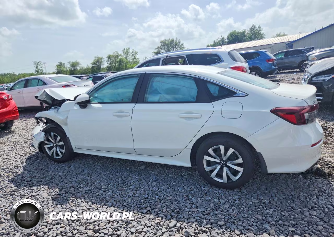 2026 Honda Civic Lx VIN:2HGFE2F27TH529544 - 2