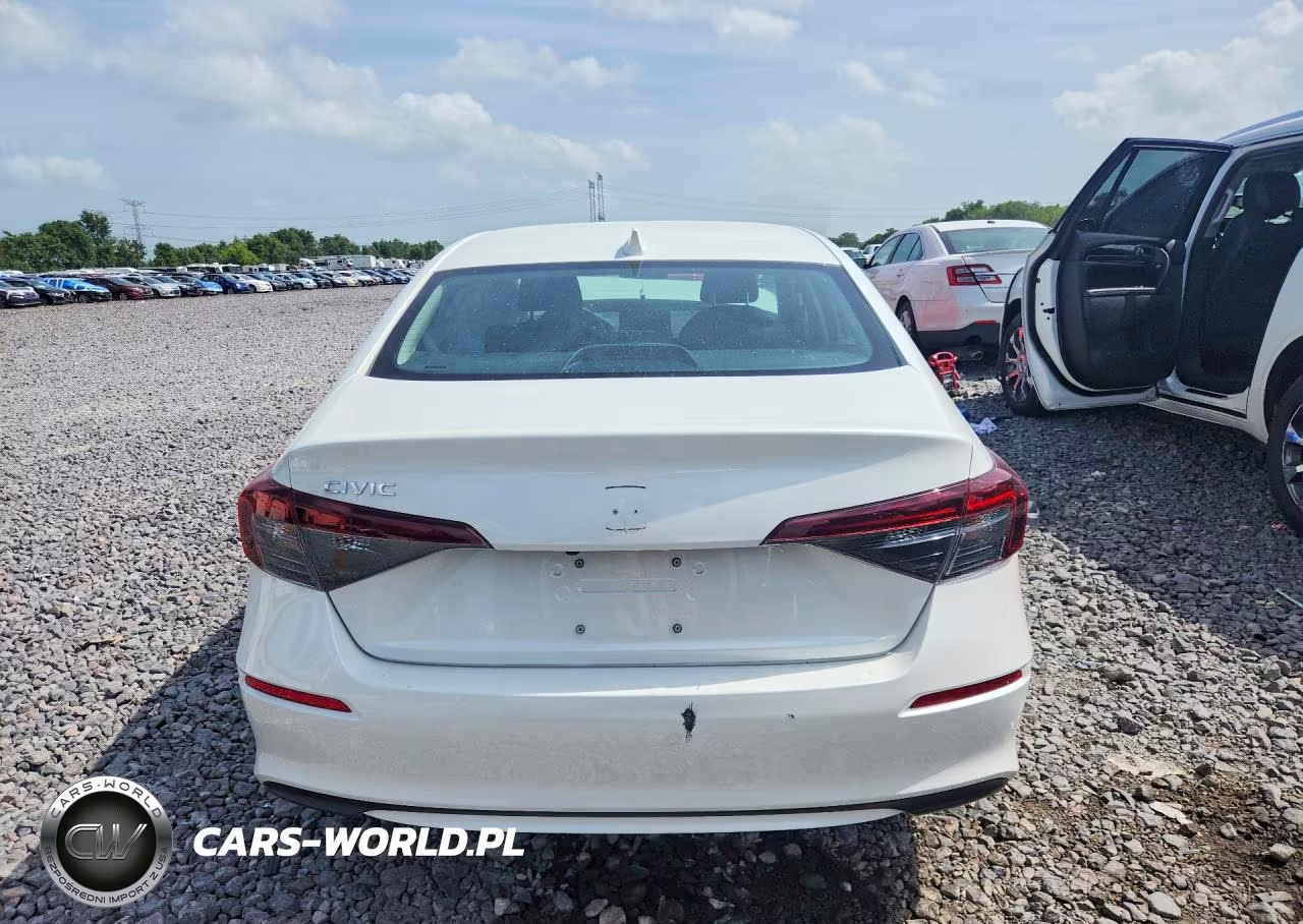 2026 Honda Civic Lx VIN:2HGFE2F27TH529544 - 6