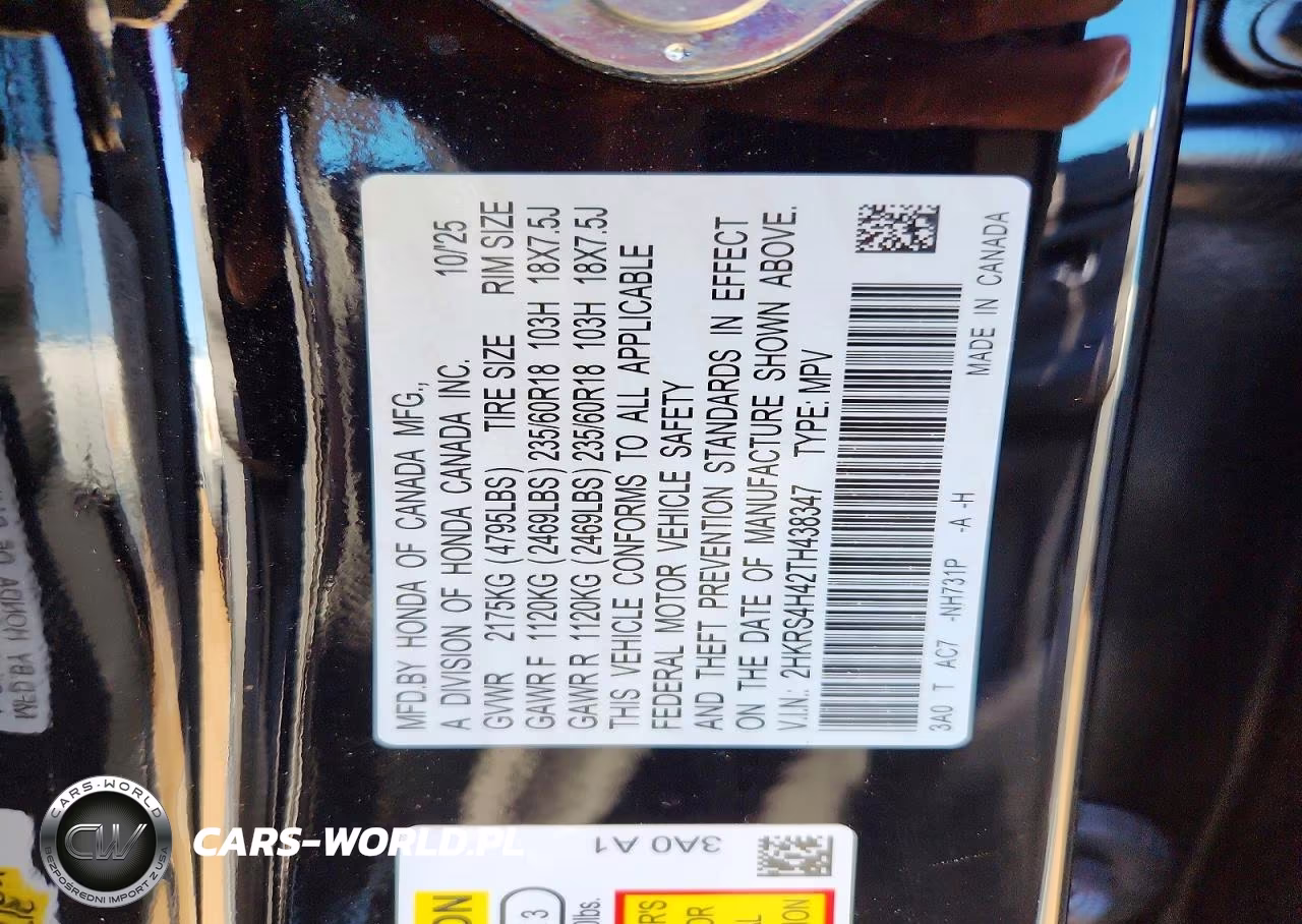 2026 Honda Cr-V Ex VIN:2HKRS4H42TH438347 - 12