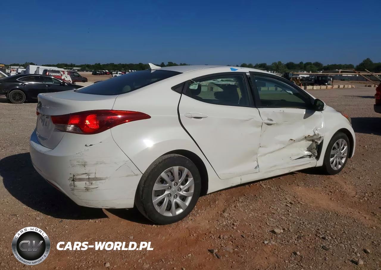 2012 Hyundai Elantra Gls VIN:5NPDH4AE4CH067896 - 3